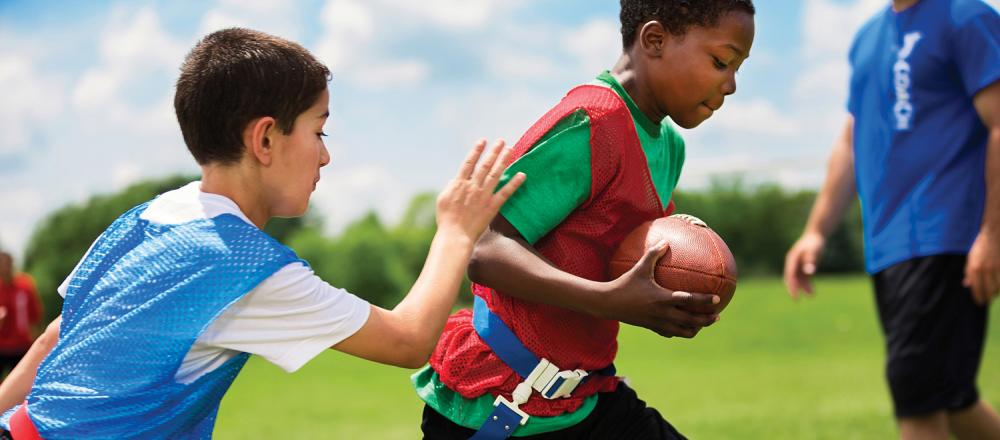teen flag football Hit that canadian ass